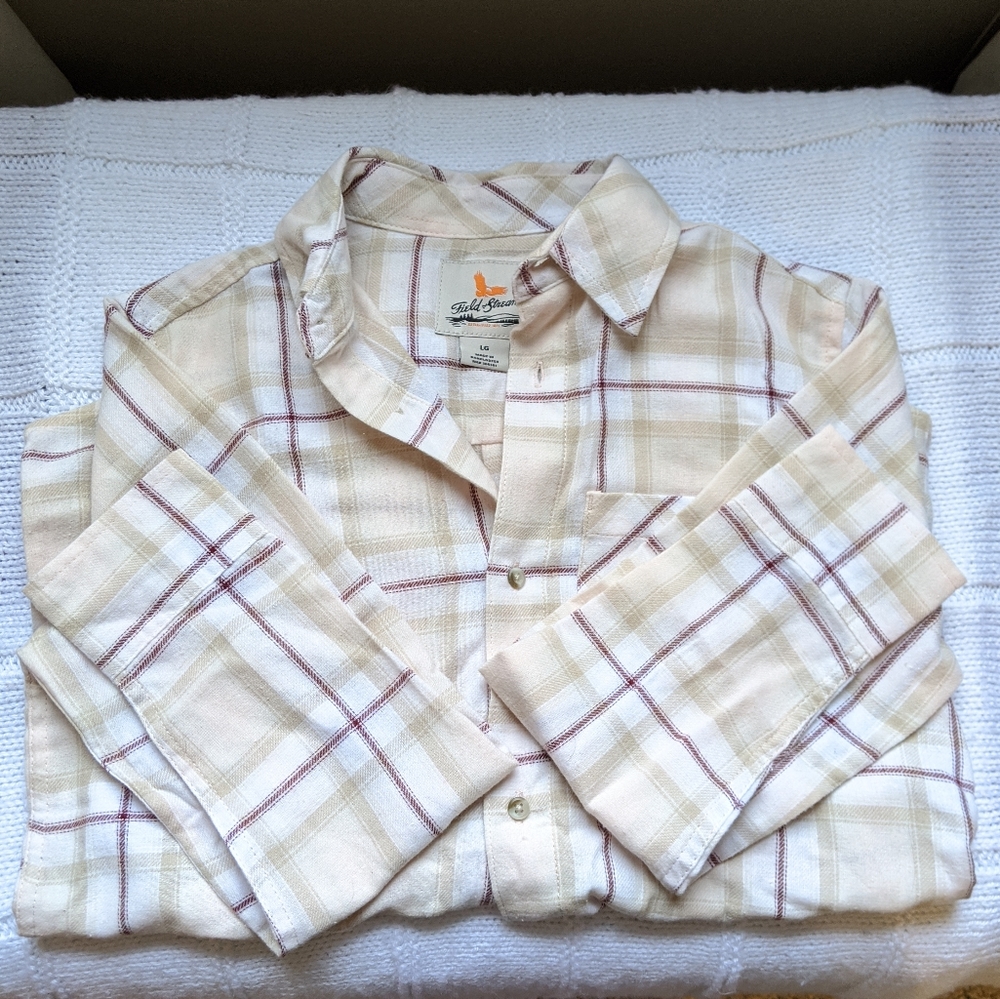 NWOT GIRLS flannel shirt